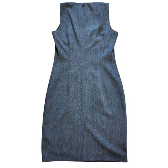 Theory sheath dress gray wool blend size 10 - Picture 6 of 11